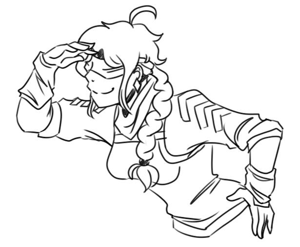 her ass CANNOT see (Vivian)