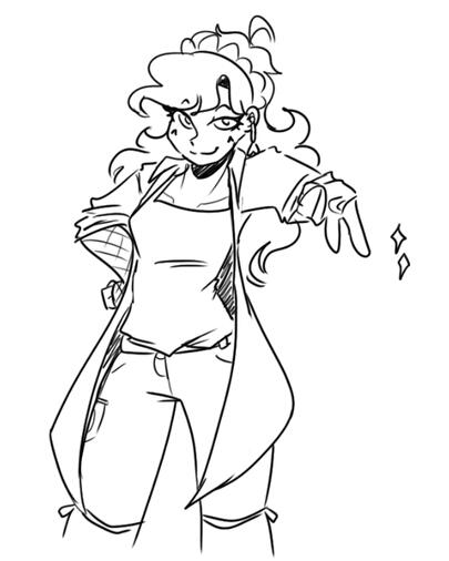 can you tell who my favourite OC is (Calypso)